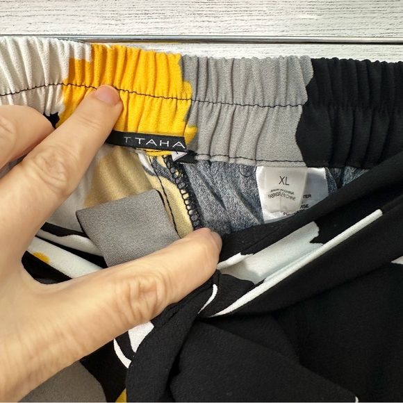 Tahari wide leg cropped pants size XL - Picture 4 of 6